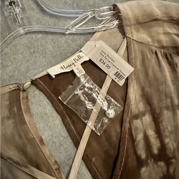 NWT Honey Belle olive the dye jumper size L - Picture 3 of 3